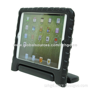 Foam Handle Stand Case for iPad Mini, w/Soft Comfortable Feel/Made of EVA/Portable Design for Kids